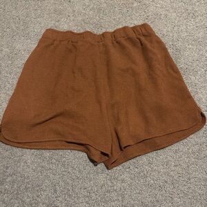 Women's Brown Casual Shorts